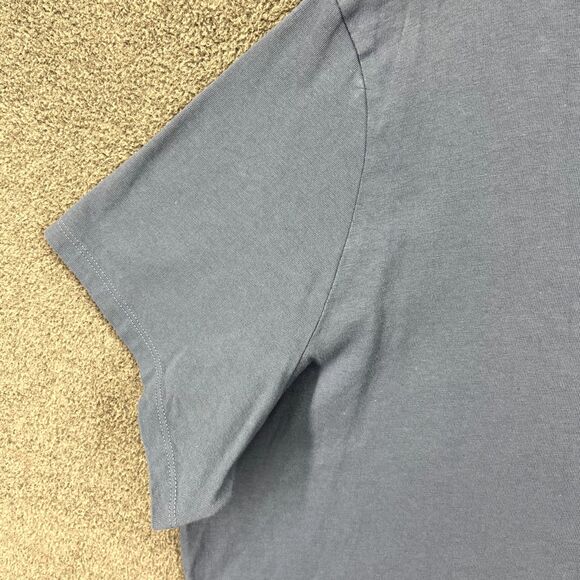 Life Is Good T Shirt XXXL Blue Cats Hug Me I’m Vaccinated Crusher - Picture 14 of 16